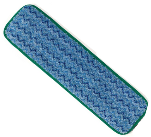 18" Rubbermaid® HYGEN™ Microfiber Wet Mop Pad, Green